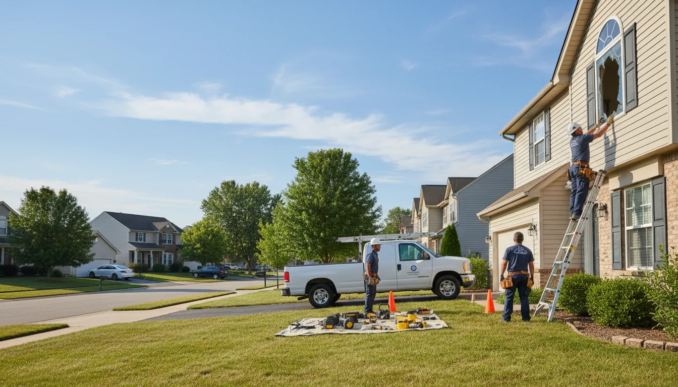 Expert window installer providing residential service in Bunker Hill, KS